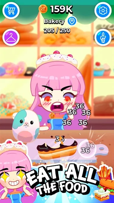 KREW EATS [мод: бесплатные покупки] Screenshot 4