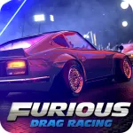 Скачать взлом Furious Drag Racing 2023 [мод: меню] на Андроид