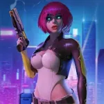 Скачать полную версию Cyberpunk Hero киберпанк экшен [мод: всё открыто] на Андроид