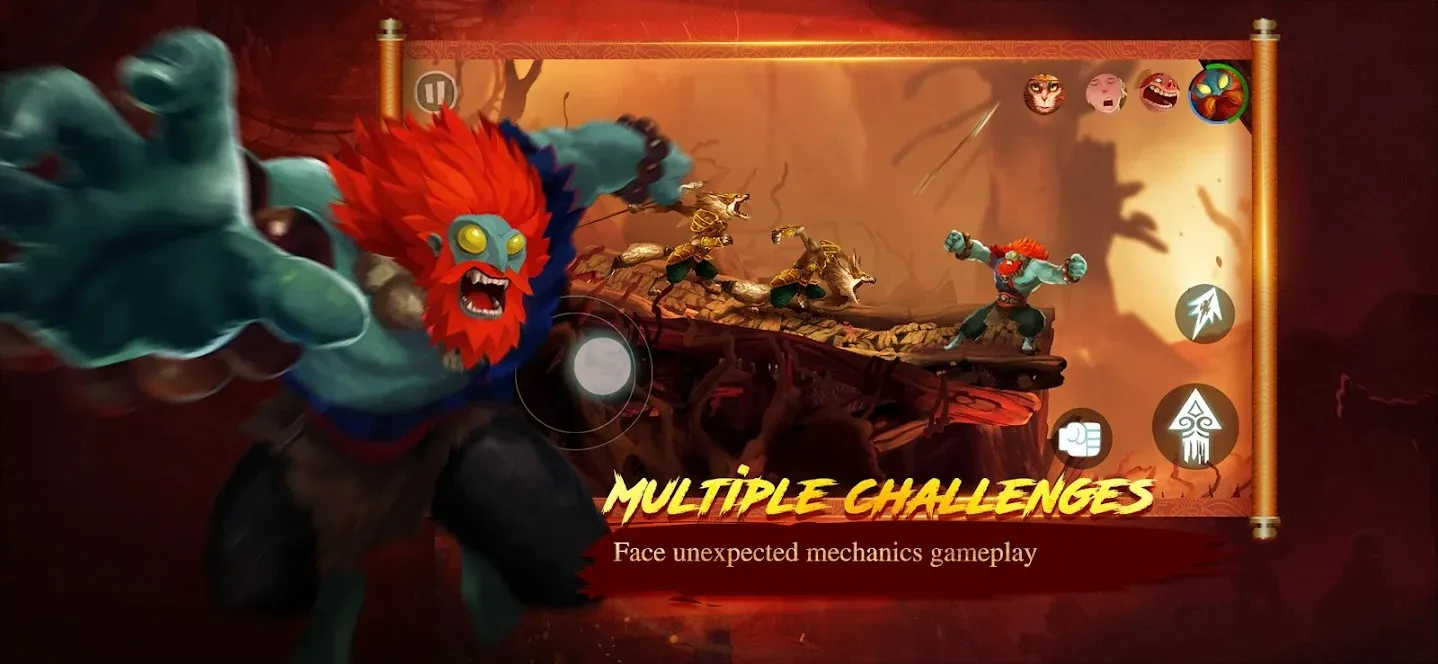 Unruly Heroes [мод: много денег] Screenshot 5