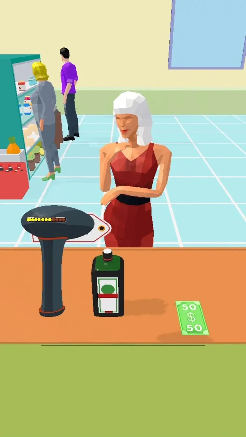 Cashier 3D v63.8.6 APK Мод (Много денег) Screenshot 1 Cashier 3D v63.8.6 APK Мод (Много денег) Screenshot 1