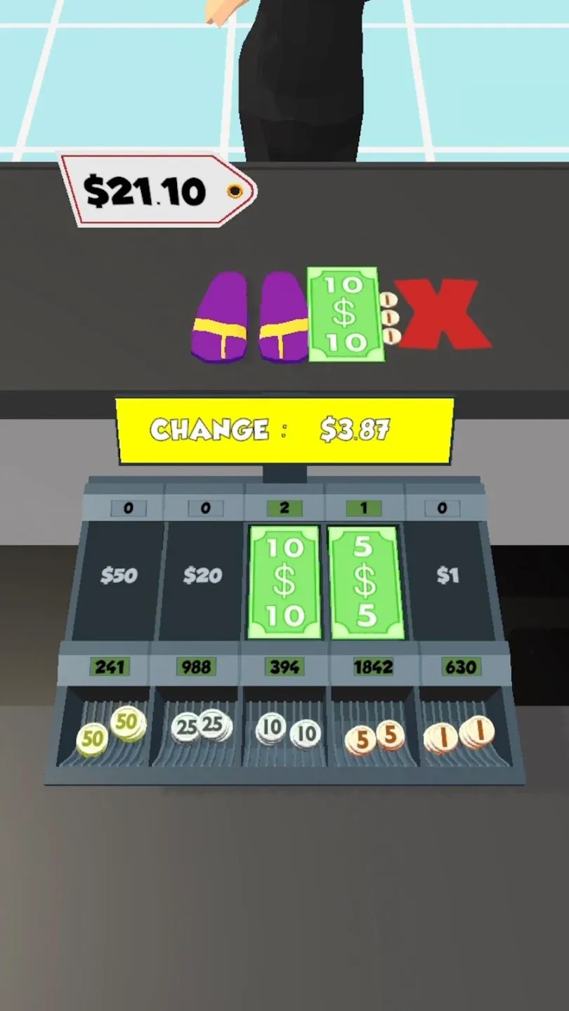Cashier 3D v63.8.6 APK Мод (Много денег) Screenshot 4 Cashier 3D v63.8.6 APK Мод (Много денег) Screenshot 4
