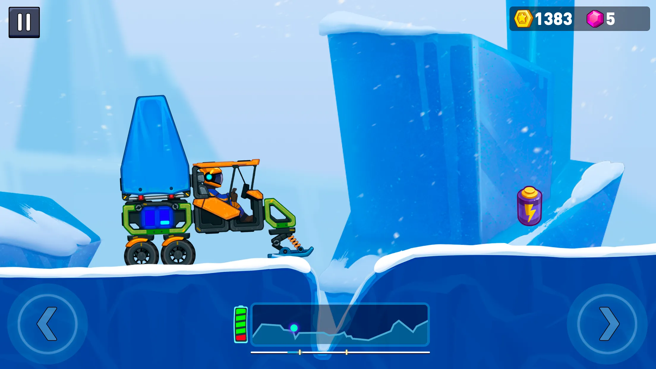 Rovercraft 2 v1.5.2 APK Мод (Много энергии) Screenshot 4