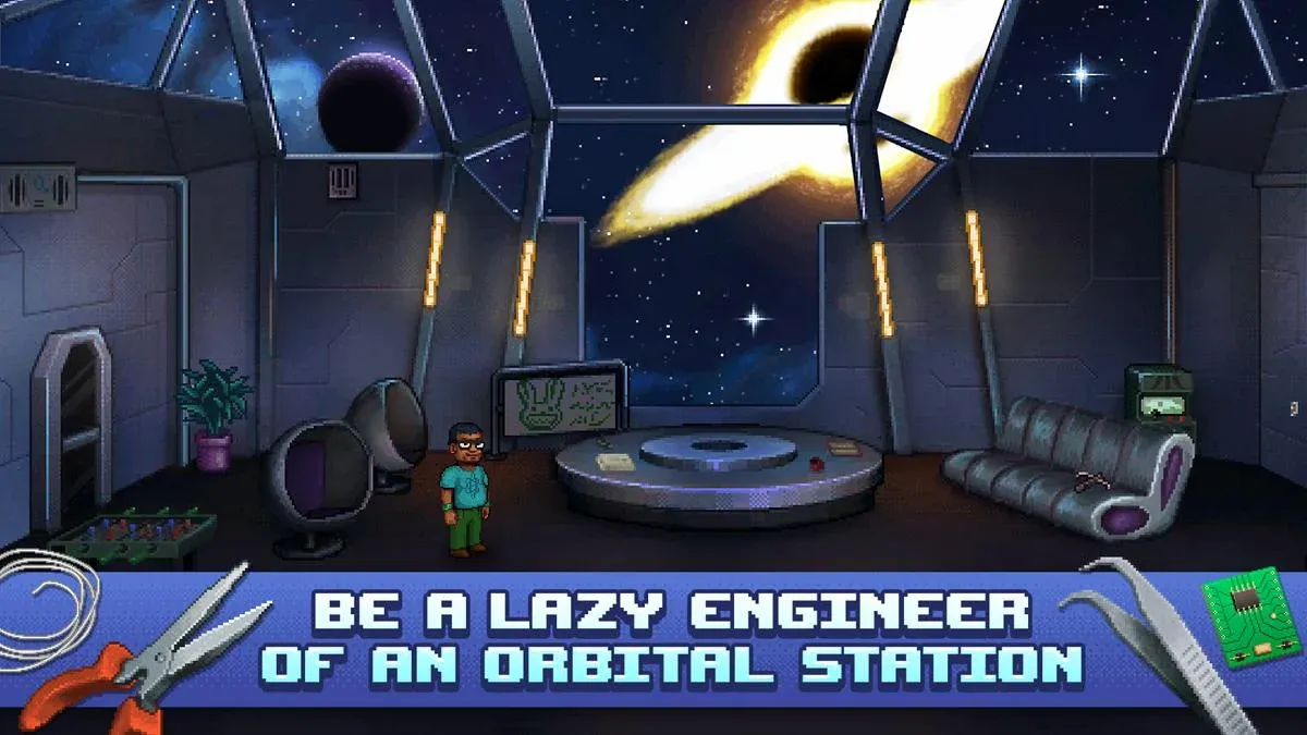 Одиссей Космос: Пиксельные игры v1.0.35 APK Мод (Бесплатные покупки) Screenshot 1 Одиссей Космос: Пиксельные игры v1.0.35 APK Мод (Бесплатные покупки) Screenshot 1