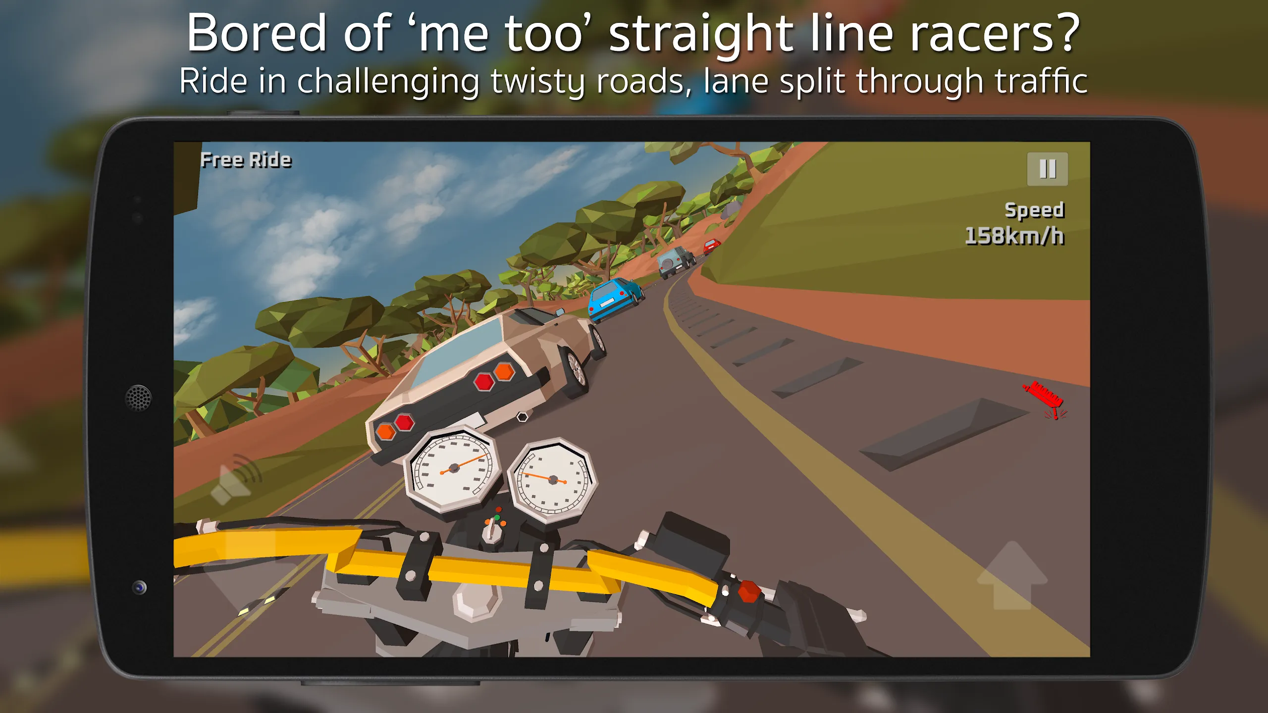 Cafe Racer v24 APK Мод (Много денег) Screenshot 1