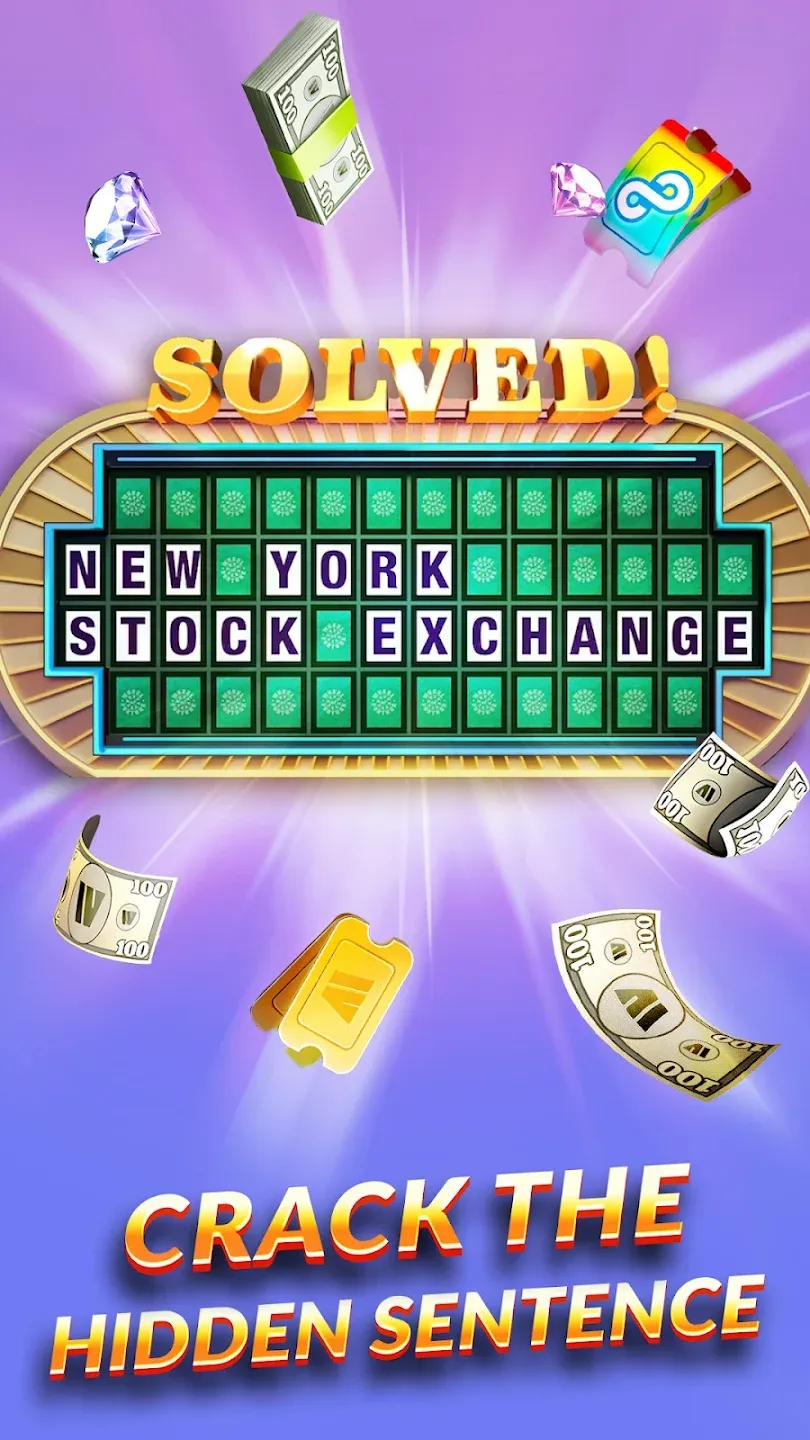 Wheel of Fortune: TV Game v4.8.3 APK Мод (Меню, Лёгкая победа) Screenshot 5