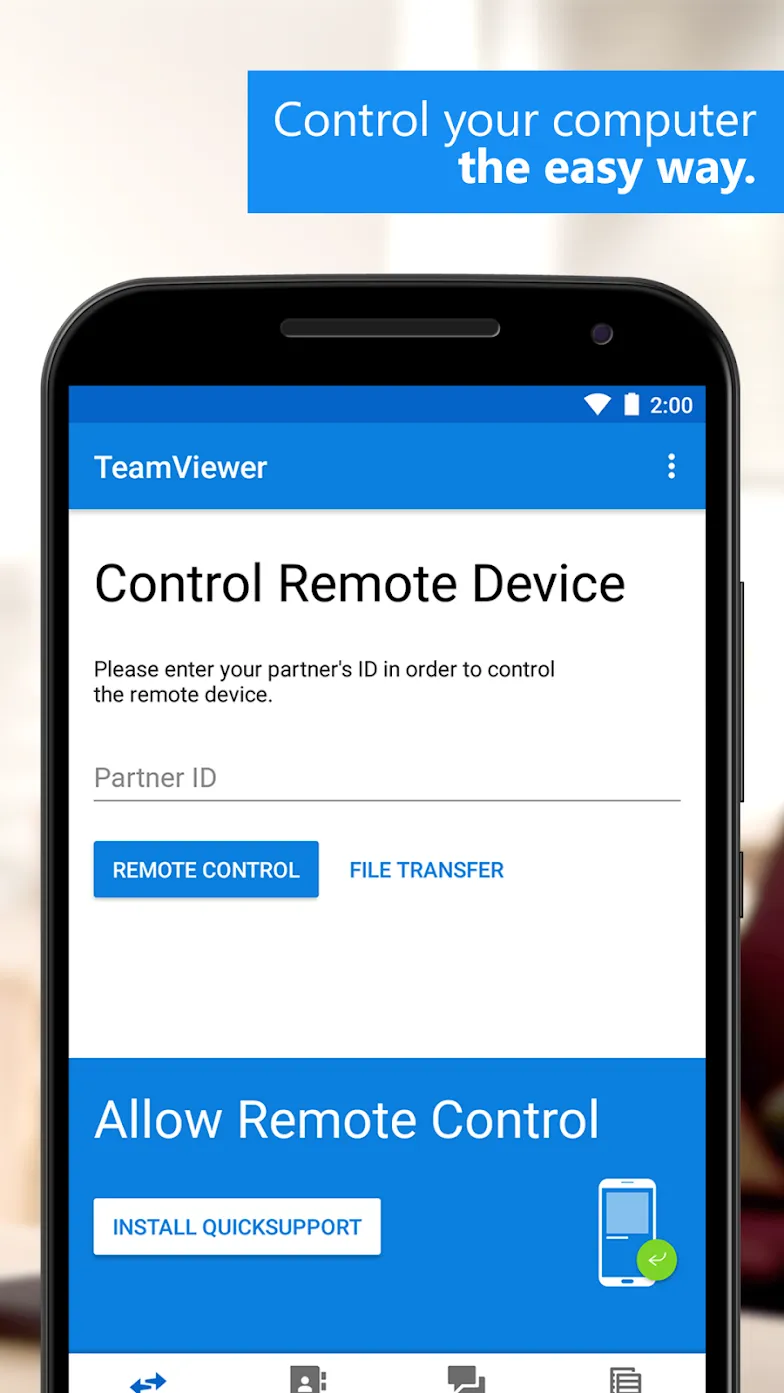 TeamViewer – удалённый доступ Screenshot 2 TeamViewer – удалённый доступ Screenshot 2