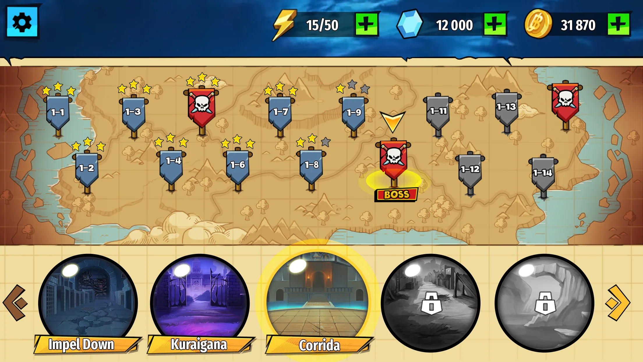 Stick Pirates Fight v6.6 APK Мод (Много денег) Screenshot 4 Stick Pirates Fight v6.6 APK Мод (Много денег) Screenshot 4
