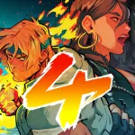 Скачать полную версию Streets of Rage 4 Мод (Меню, Режим бога, Много звёзд) на Андроид