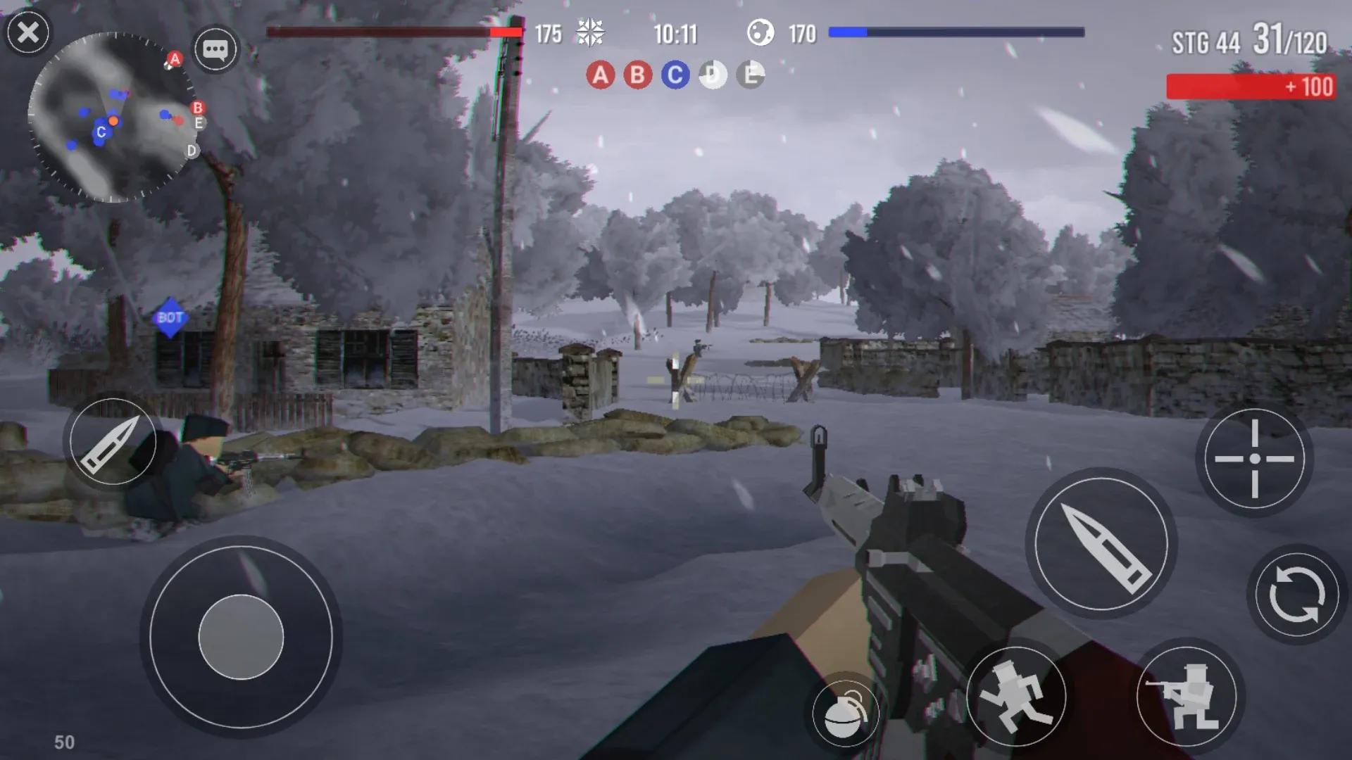 Polyfield v26.15.00 APK Мод (Бесконечные боеприпасы) Screenshot 3 Polyfield v26.15.00 APK Мод (Бесконечные боеприпасы) Screenshot 3