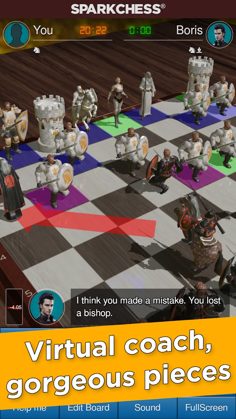 SparkChess Pro v18.6.0 APK Мод (Полная версия) Screenshot 2 SparkChess Pro v18.6.0 APK Мод (Полная версия) Screenshot 2