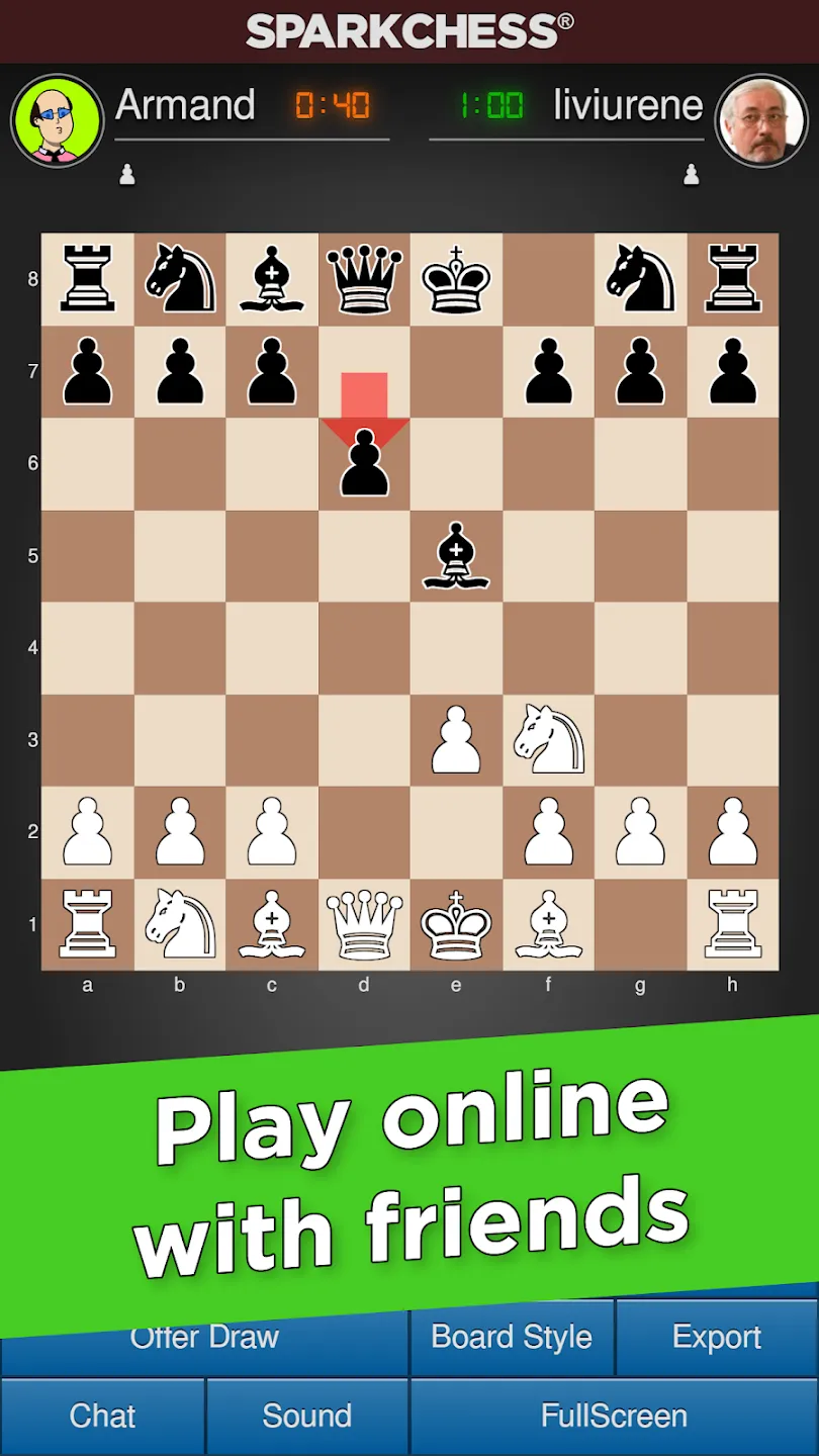 SparkChess Pro v18.6.0 APK Мод (Полная версия) Screenshot 3 SparkChess Pro v18.6.0 APK Мод (Полная версия) Screenshot 3