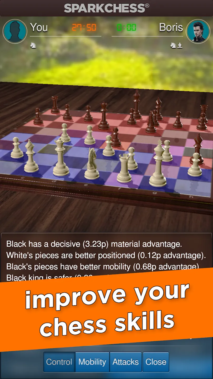 SparkChess Pro v18.6.0 APK Мод (Полная версия) Screenshot 4 SparkChess Pro v18.6.0 APK Мод (Полная версия) Screenshot 4