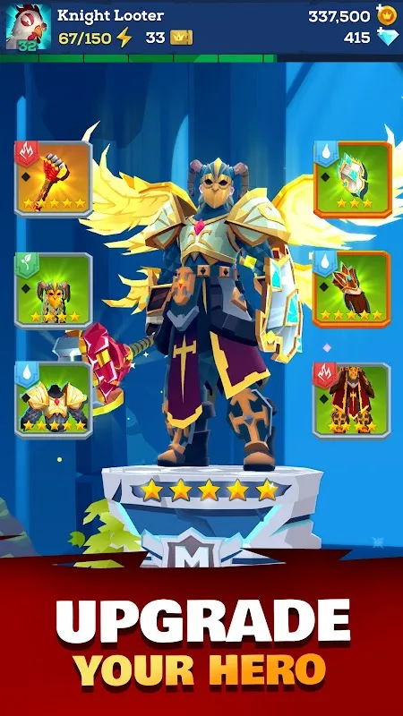 Mighty Quest For Epic Loot RPG v8.2.0 APK Мод (Меню, Множитель урона и защиты) Screenshot 1 Mighty Quest For Epic Loot RPG v8.2.0 APK Мод (Меню, Множитель урона и защиты) Screenshot 1