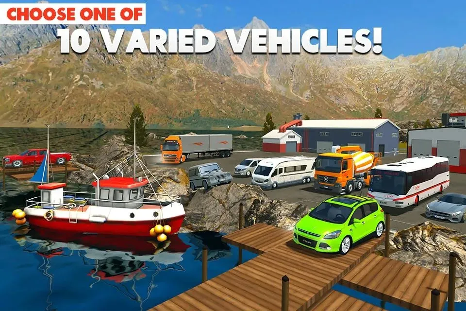 Driving Island: Delivery Quest [мод: много денег] Screenshot 5