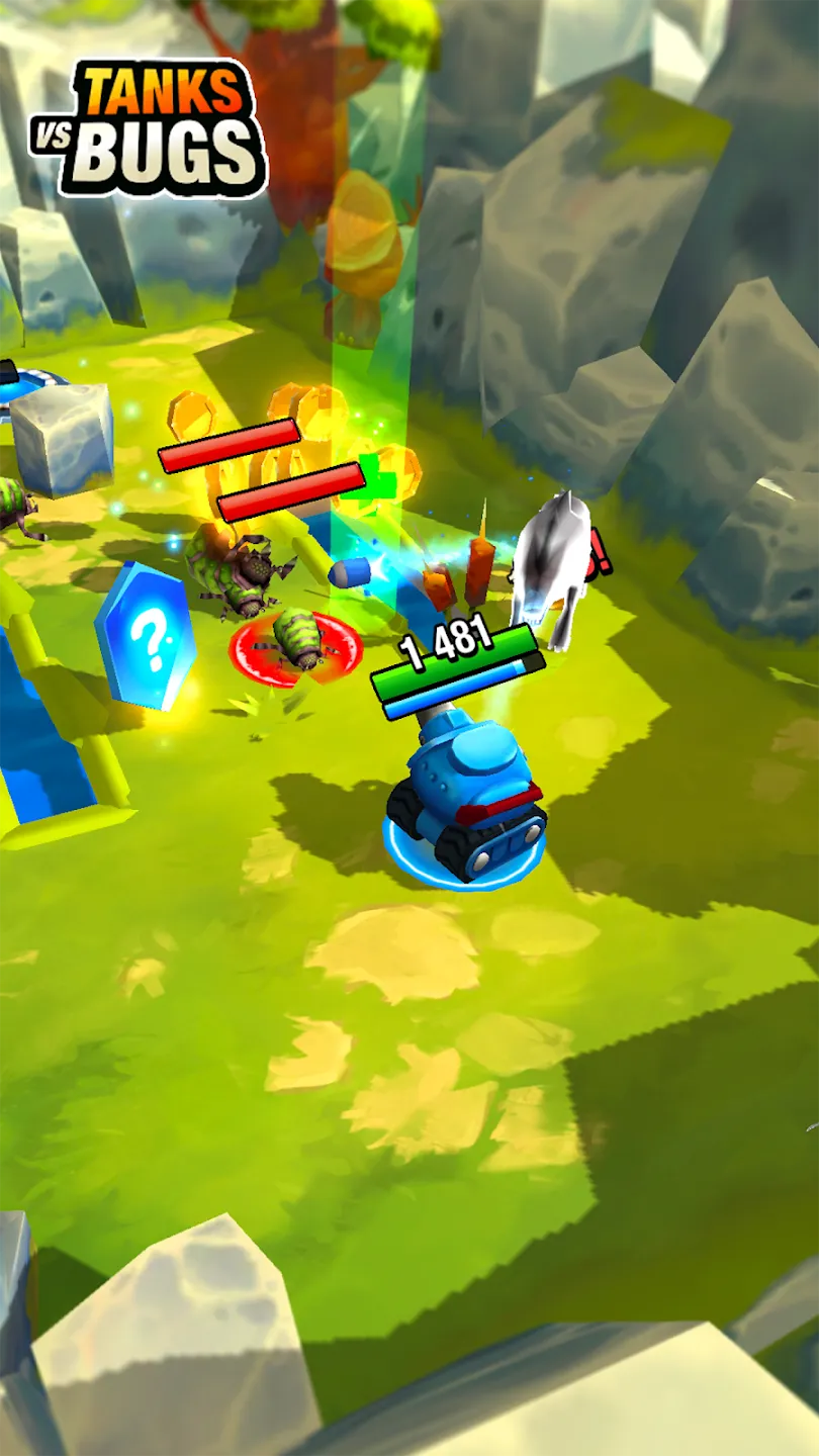 Tanks vs Bugs v1.2.9 APK Мод (Один удар) Screenshot 1 Tanks vs Bugs v1.2.9 APK Мод (Один удар) Screenshot 1