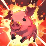 Скачать Crazy Pig Simulator Мод (Много денег) на Андроид
