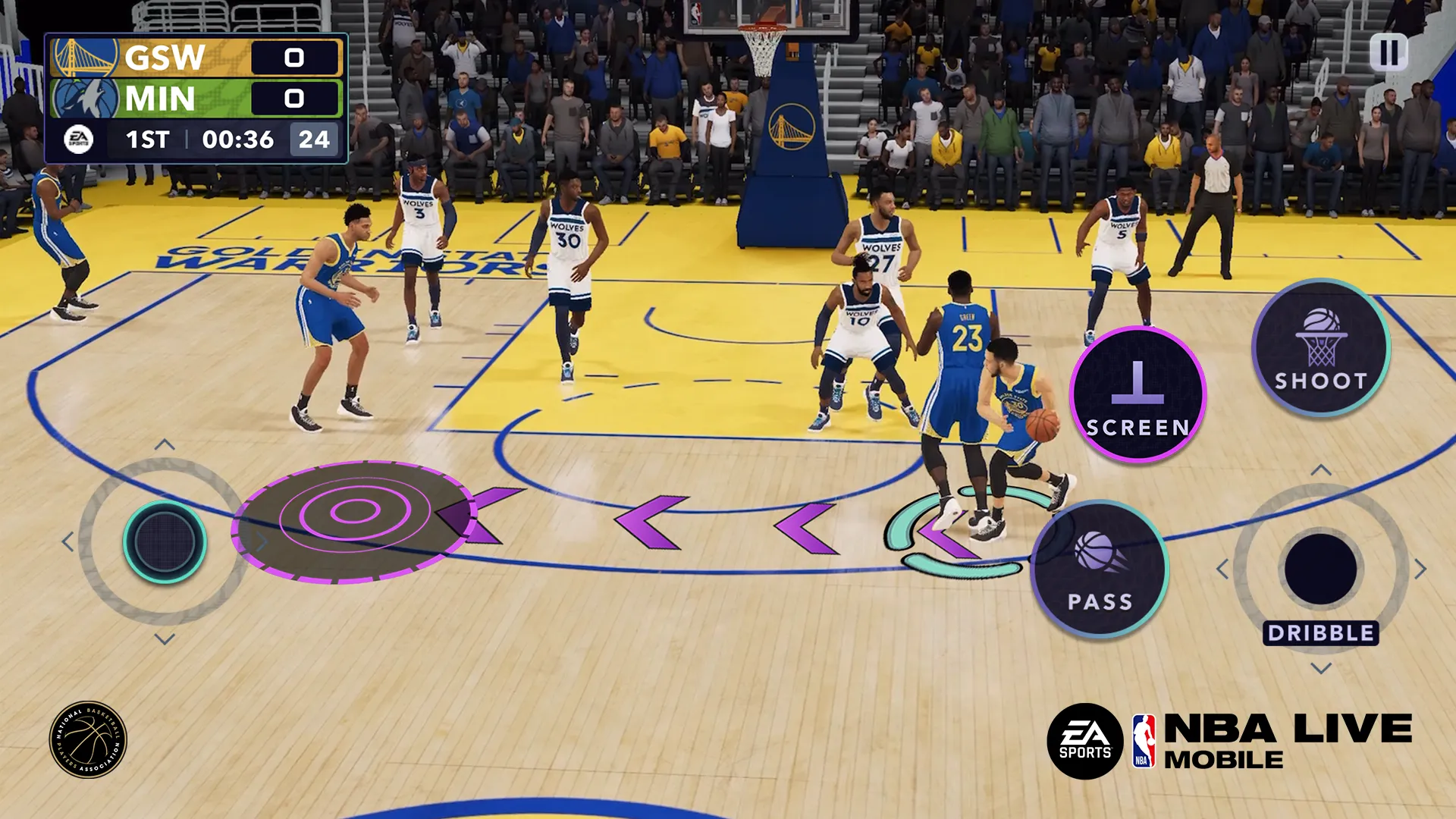 EA SPORTS™ NBA LIVE Mobile v10.01.02 APK Мод (Много денег) Screenshot 3