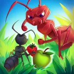Взломанный Ants .io - Сетевая Игра Мод (Много денег) на Андроид