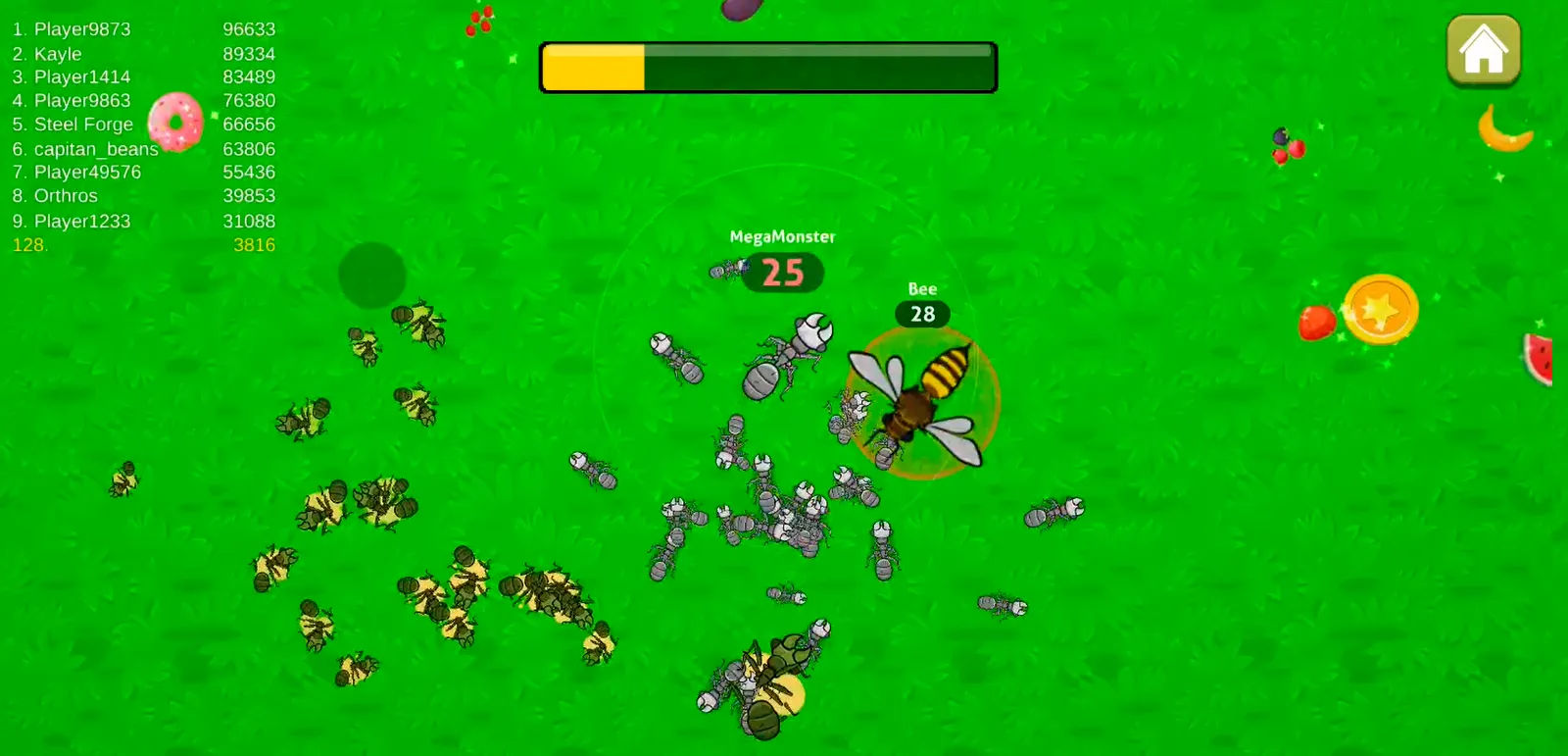 Ants .io - Сетевая Игра v3.072 APK Мод (Много денег) Screenshot 2 Ants .io - Сетевая Игра v3.072 APK Мод (Много денег) Screenshot 2