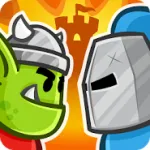 Скачать полную версию Castle Raid 2 [мод: бесплатные апгрейды] на Андроид