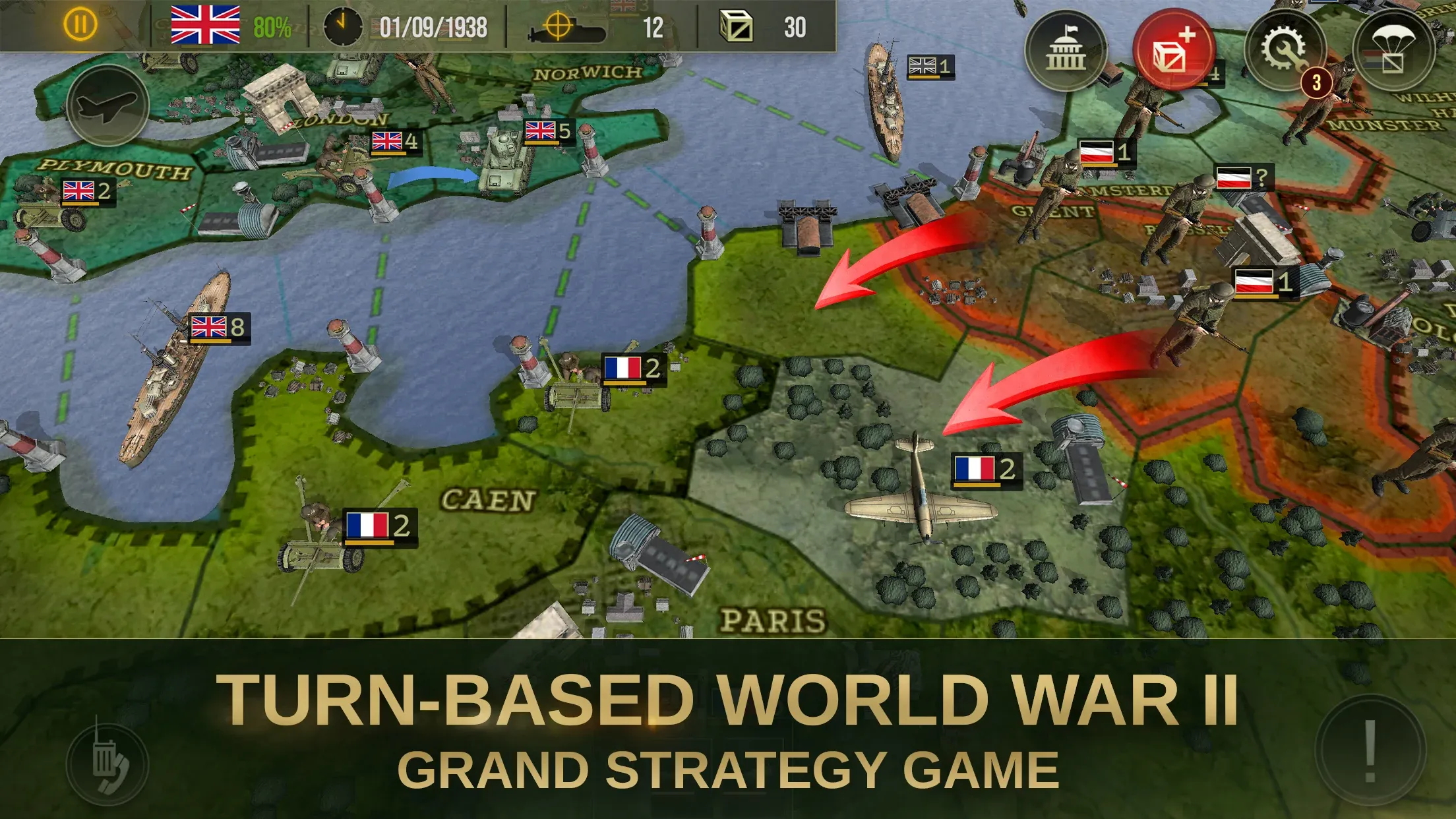 Стратегия и Тактика 2: WWII v3.9.0 APK Мод (Много денег) Screenshot 1 Стратегия и Тактика 2: WWII v3.9.0 APK Мод (Много денег) Screenshot 1