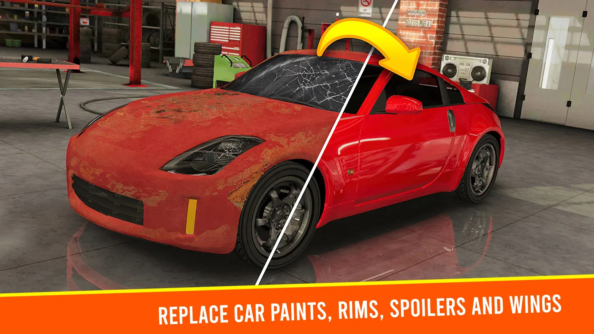 Car Mechanic Simulator Racing v1.4.204 APK Мод (Бесплатные покупки) Screenshot 3 Car Mechanic Simulator Racing v1.4.204 APK Мод (Бесплатные покупки) Screenshot 3