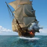 Скачать взлом Dragon Sails: Battleship War [мод: много денег] на Андроид