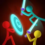 Скачать Stickman Exile Hero [мод: много денег] на Андроид