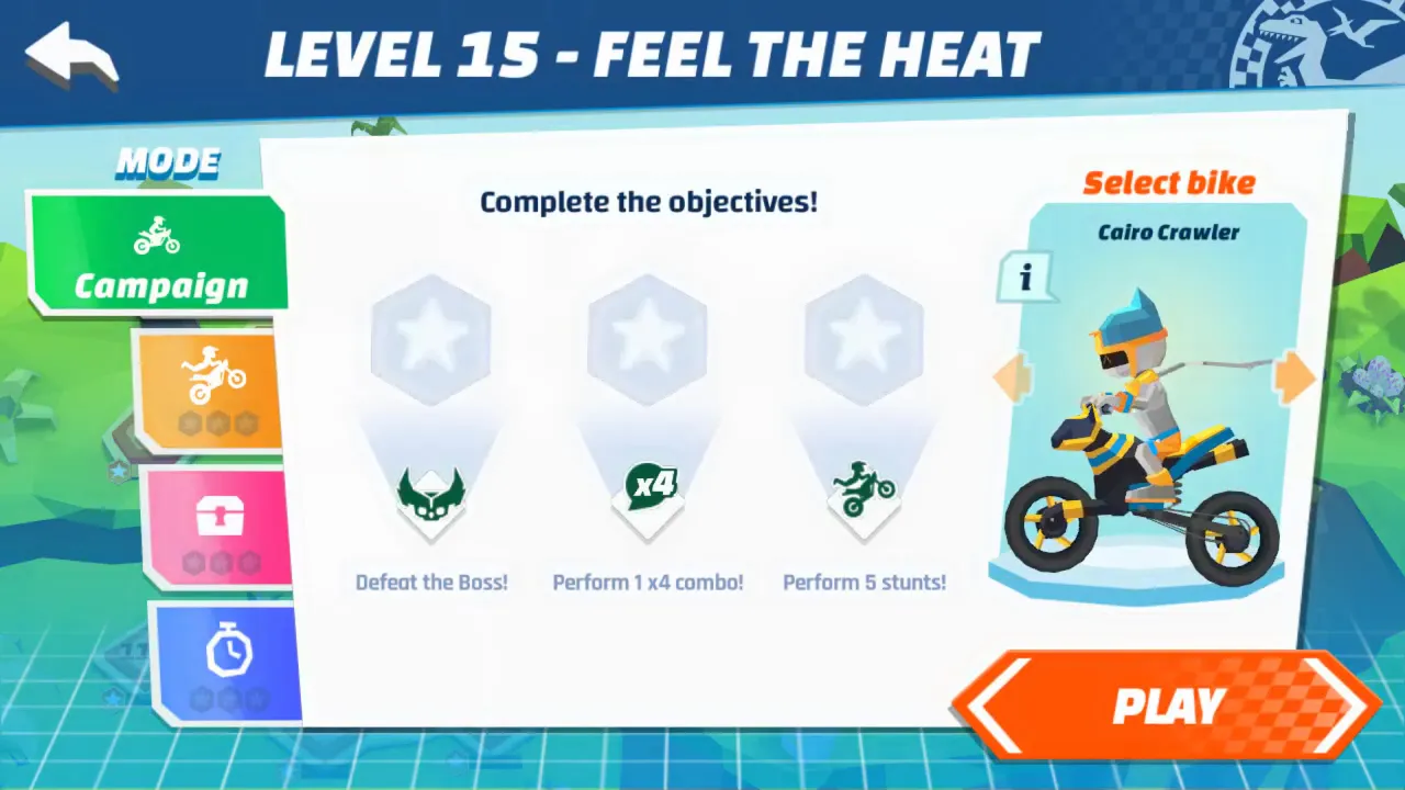 Bike in Time: Stunt Trials [мод: полная версия] Screenshot 4