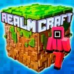 Взломанный RealmCraft Блоки Mine 3D Крафт на Андроид