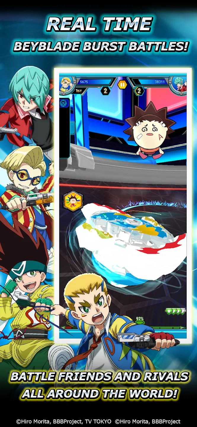 Beyblade Burst Rivals v3.11.11 APK Мод (Много денег) Screenshot 2 Beyblade Burst Rivals v3.11.11 APK Мод (Много денег) Screenshot 2