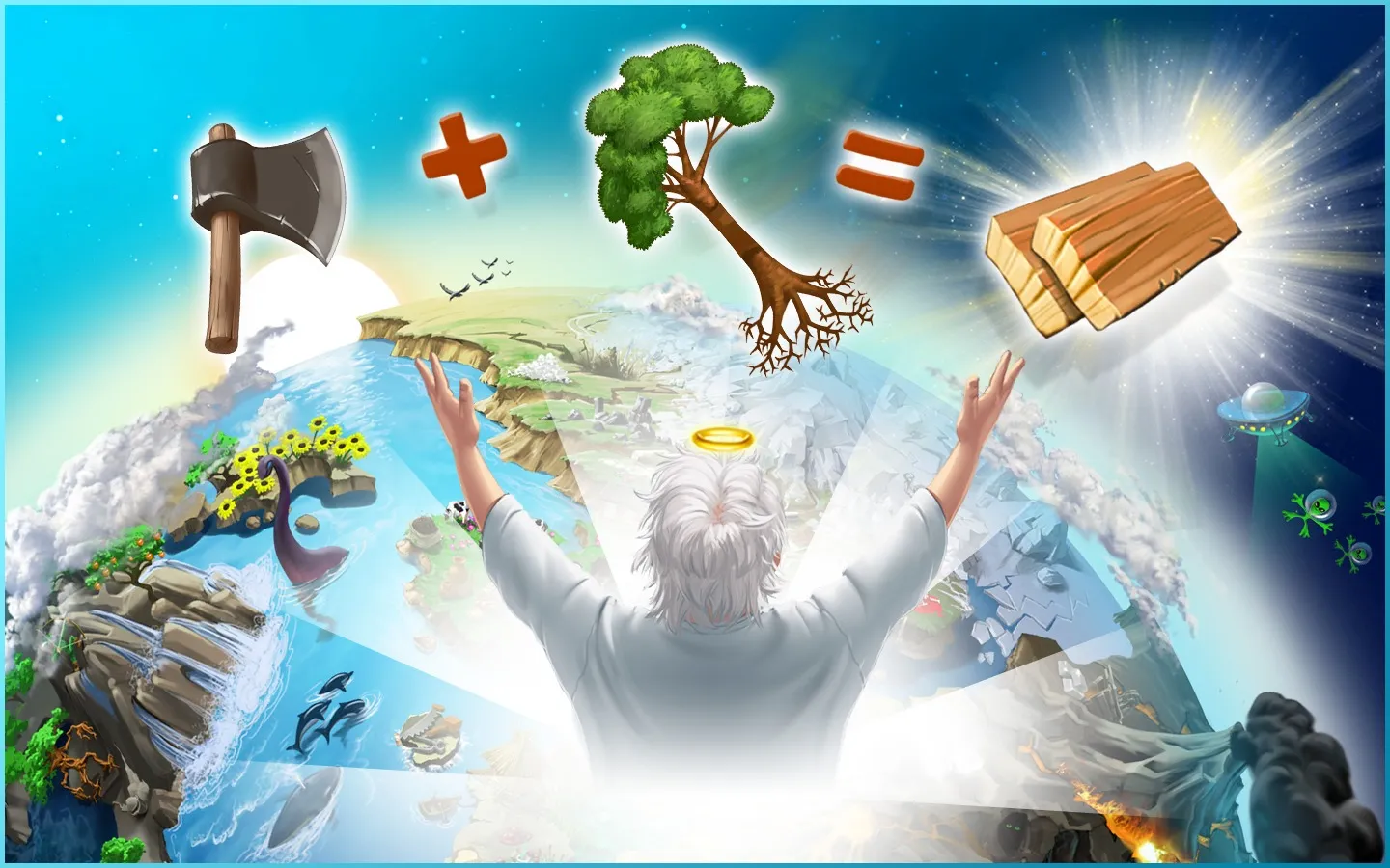 Doodle God HD Алхимия [мод: много маны] Screenshot 2