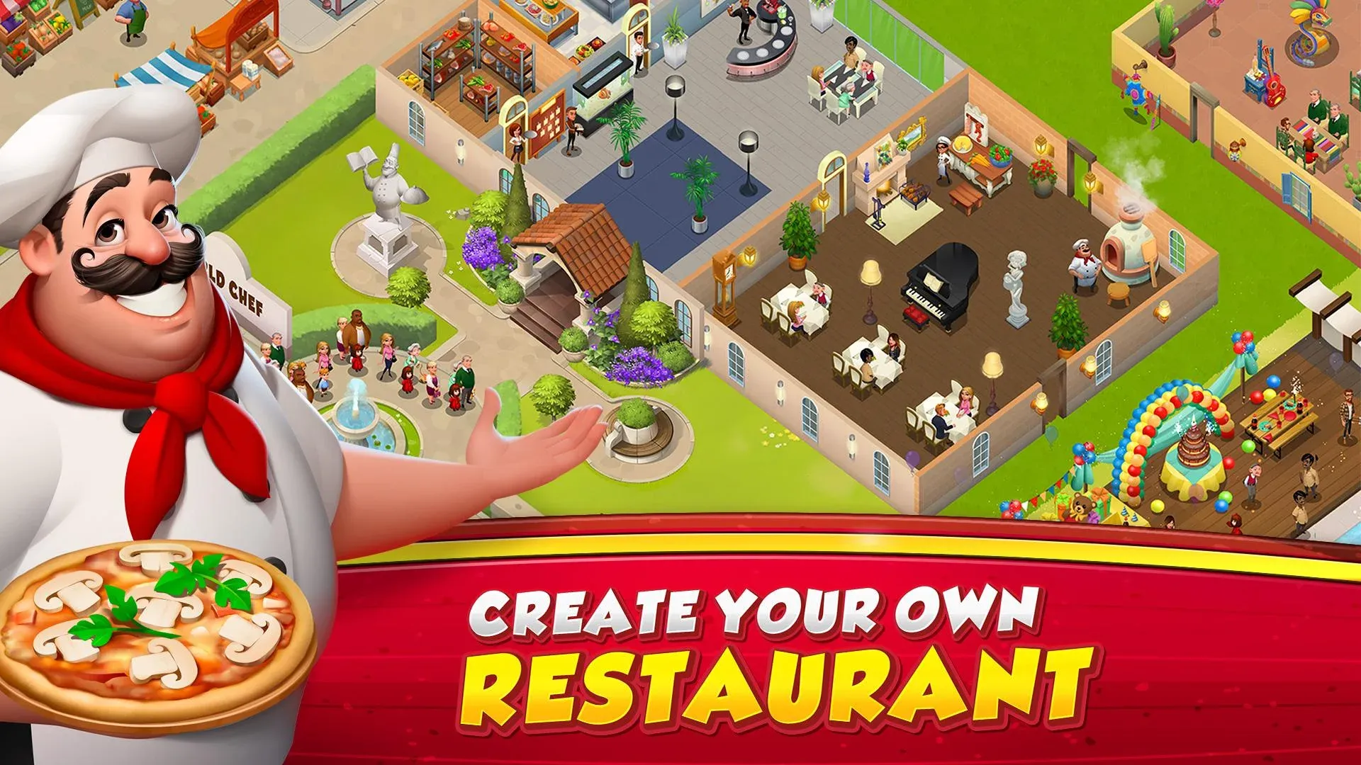 World Chef v3.6.0 APK Мод (Быстрая готовка) Screenshot 1 World Chef v3.6.0 APK Мод (Быстрая готовка) Screenshot 1