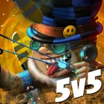 Скачать взлом Awakening of Heroes: MOBA 5v5 [мод: враги на миникарте] на Андроид