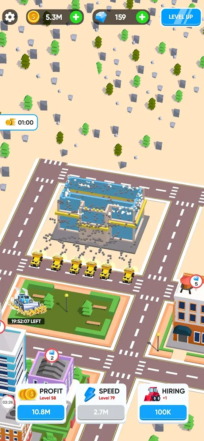 Dig Tycoon v3.3 APK Мод (Много денег) Screenshot 4