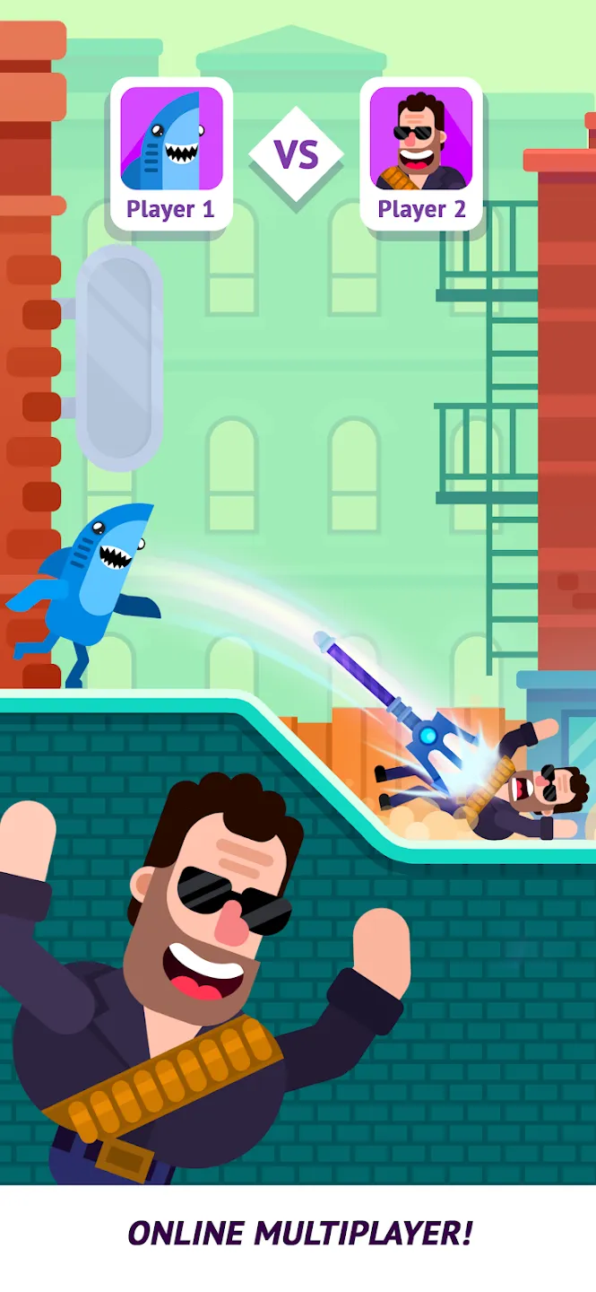 Ultimate Bowmasters v1.1.2 APK Мод (Много денег) Screenshot 2 Ultimate Bowmasters v1.1.2 APK Мод (Много денег) Screenshot 2