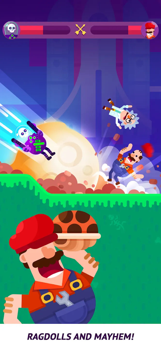 Ultimate Bowmasters v1.1.2 APK Мод (Много денег) Screenshot 4 Ultimate Bowmasters v1.1.2 APK Мод (Много денег) Screenshot 4