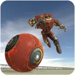 Скачать взлом Robot Ball [мод: много денег] на Андроид