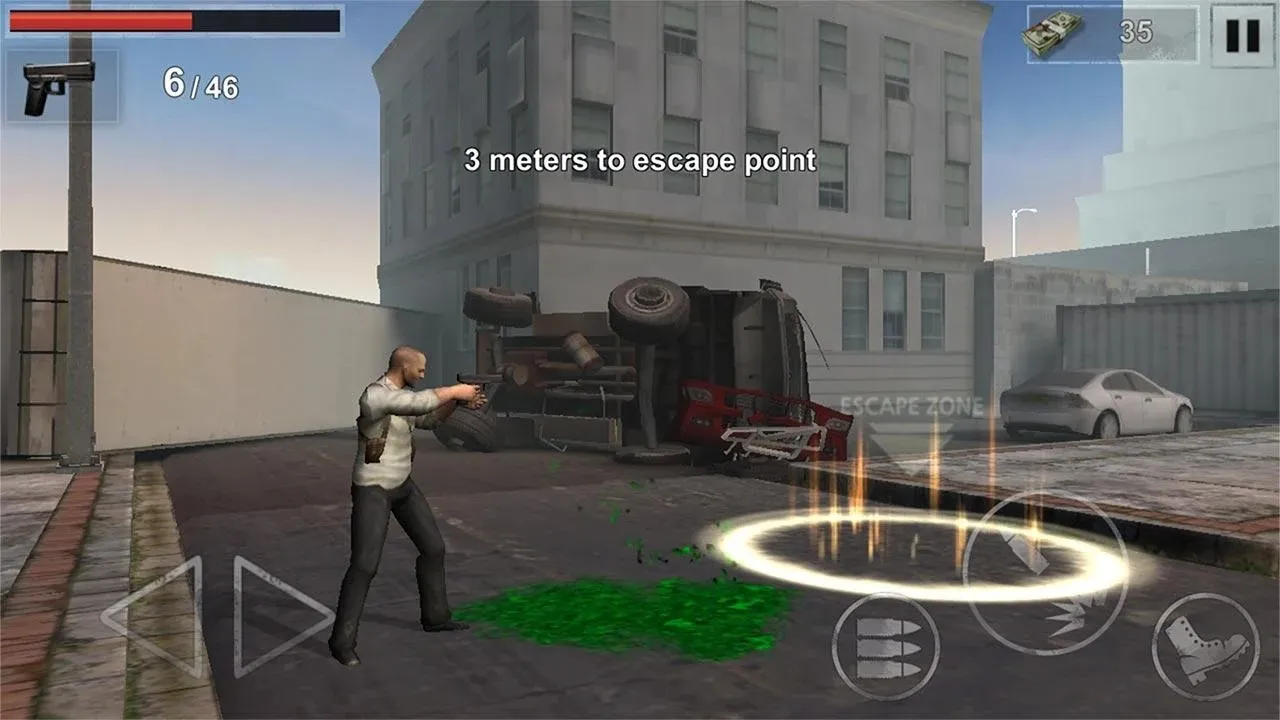 Граница Охотника на Зомби [мод: много денег] Screenshot 3