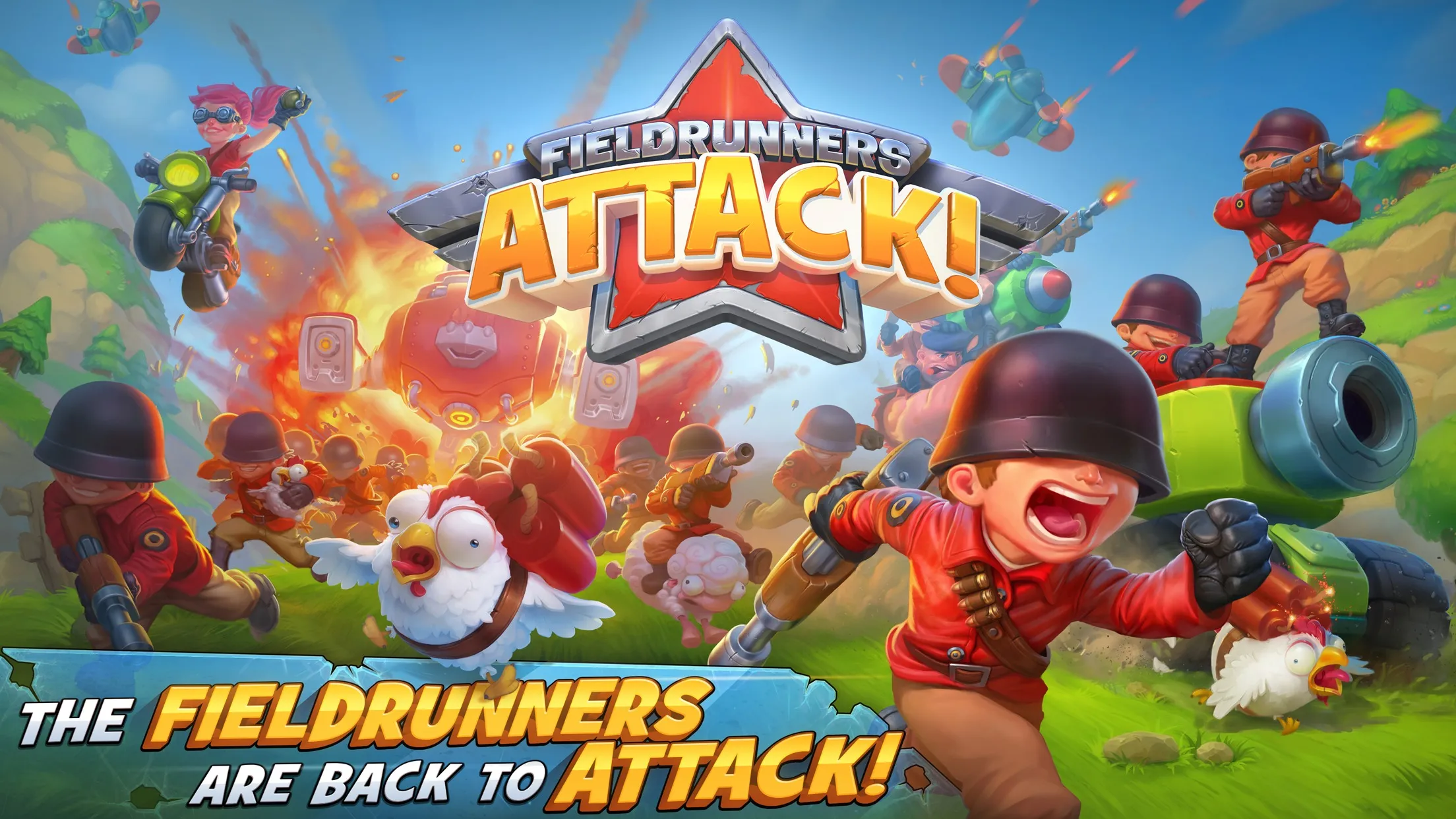 Fieldrunners Attack! Screenshot 4 Fieldrunners Attack! Screenshot 4