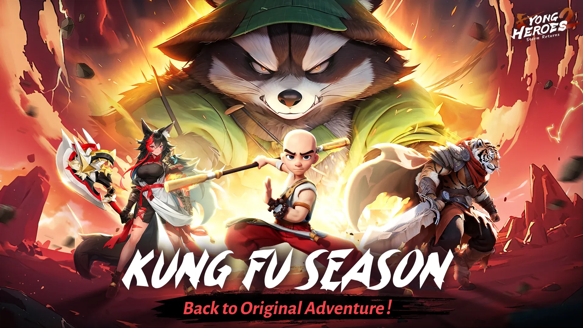 Yong Heroes 2: Storm Returns v1.9.7.007 APK Мод (Мультипликатор скорости) Screenshot 2