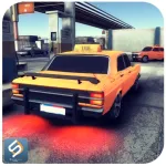 Скачать полную версию Taxi: Simulator Game 1976 [мод: много денег] на Андроид