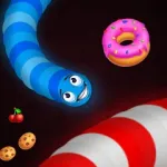Скачать полную версию Snake Worms .io: Fun Game Zone [мод: без рекламы] на Андроид