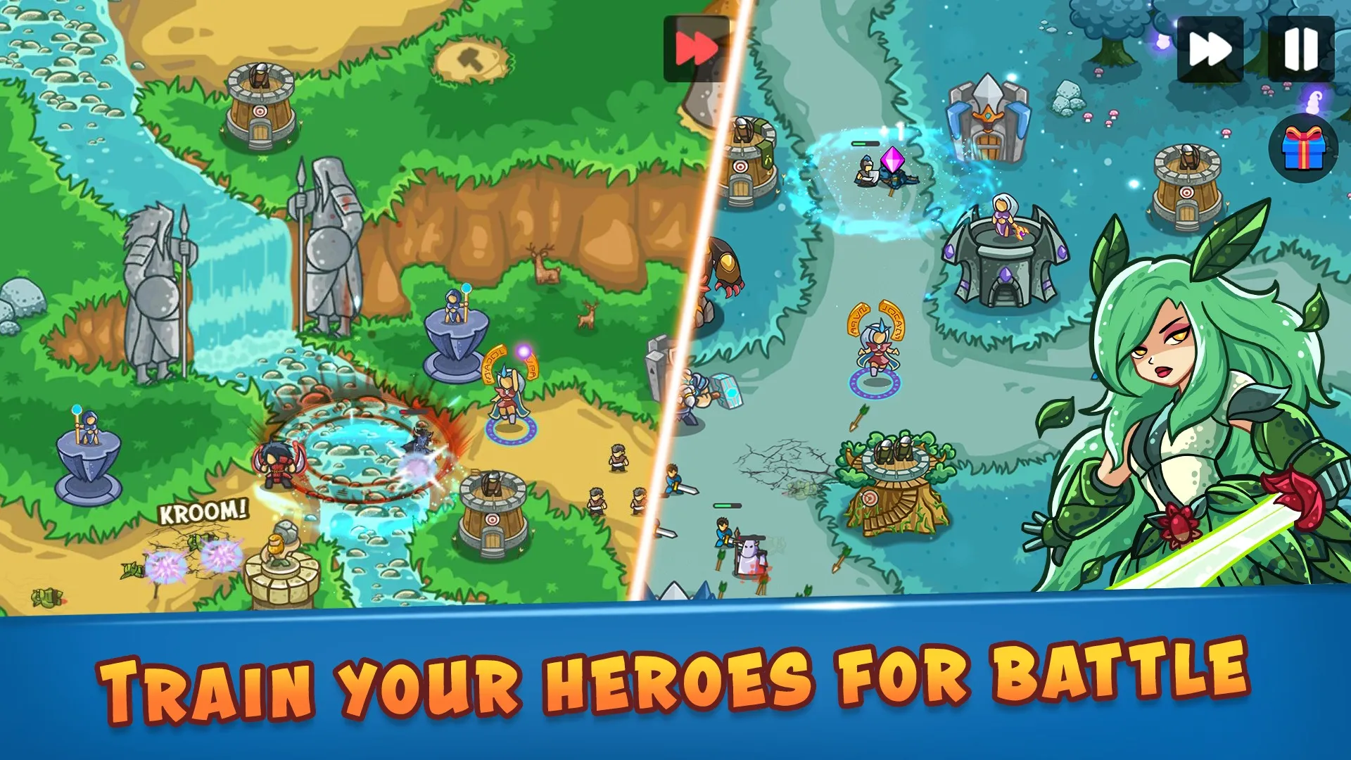 Epic Empire: Tower Defense [мод: много денег] Screenshot 3