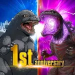 Скачать полную версию GODZILLA BATTLE LINE [мод: бесплатные покупки] на Андроид
