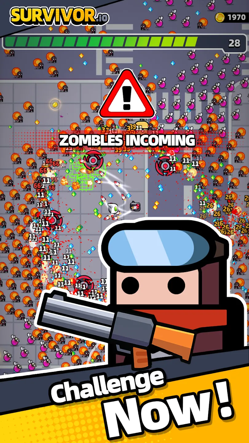 Survivor.io v4.8.0 APK Мод (Меню, Много патронов и навыков) Screenshot 1