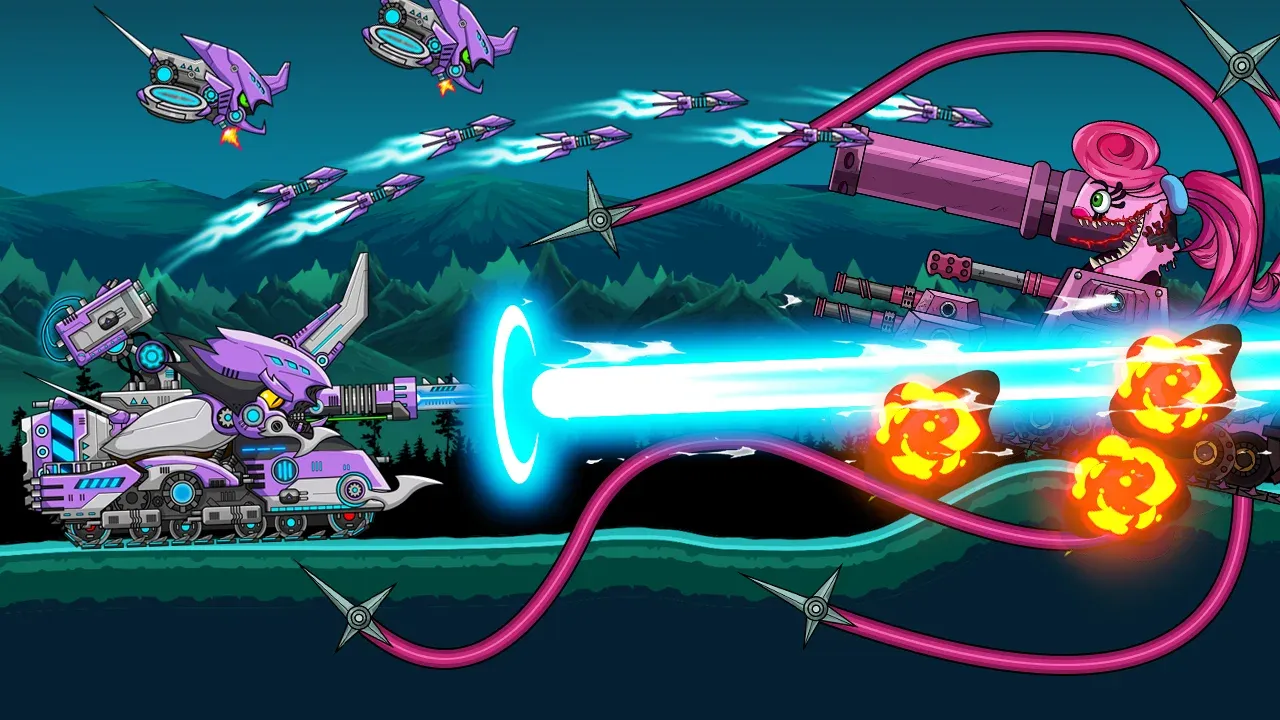 Tank Combat: War Battle v4.1.17 APK Мод (Меню, Много денег, Режим бога) Screenshot 2