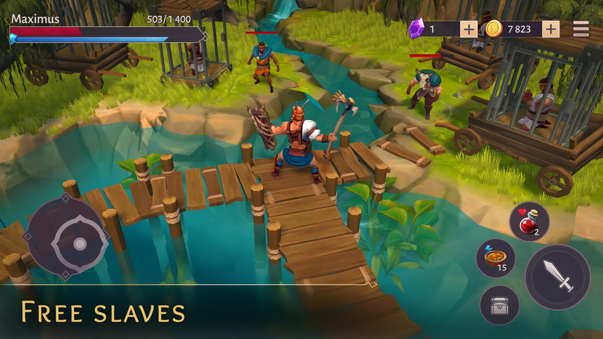 Гладиаторы: Выживание в Риме v1.37.7 APK Мод (Меню, Режим бога, Множитель атаки и скорости) Screenshot 5