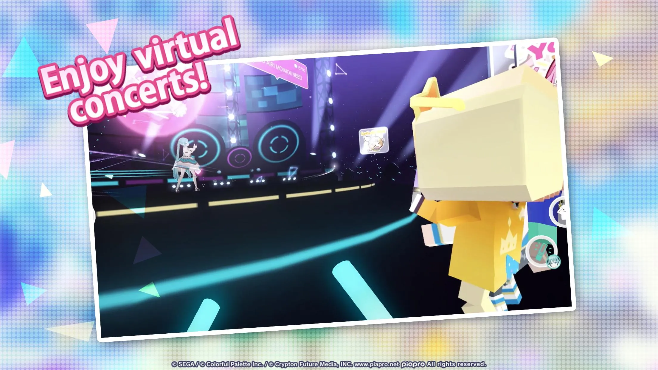 HATSUNE MIKU: COLORFUL STAGE! v5.2.0 APK Мод (Меню, Отличное исполнение, Режим бога) Screenshot 4 HATSUNE MIKU: COLORFUL STAGE! v5.2.0 APK Мод (Меню, Отличное исполнение, Режим бога) Screenshot 4